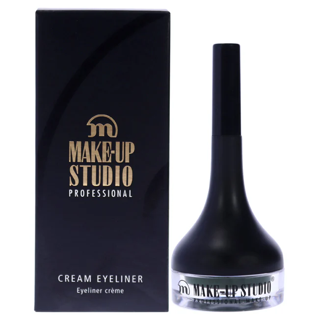 Make-Up Studio Cream Eyeliner with Brush - Green by Make-Up Studio for Women - 0.07 oz Eyeliner - Olabens