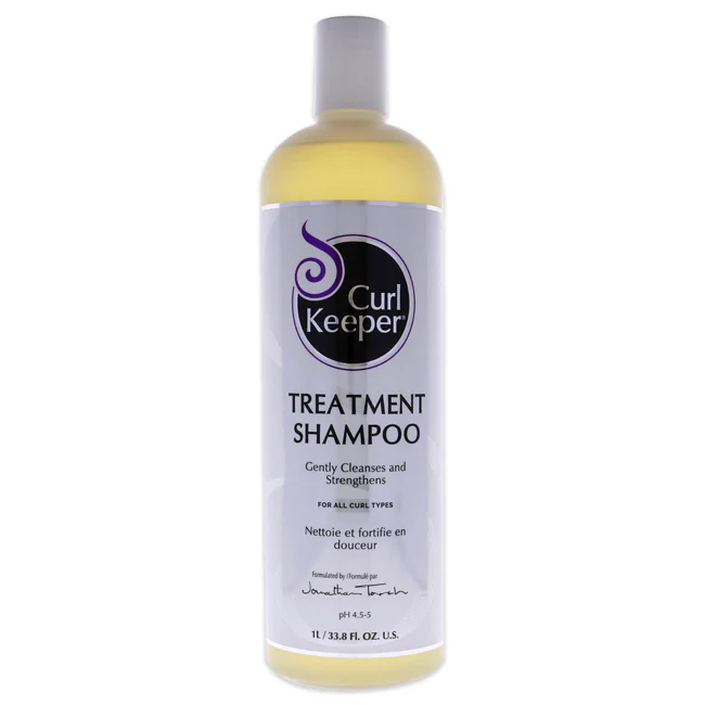Treatment Shampoo Gently Cleanses and Strengthens by Curl Keeper for Unisex - 33.8 oz Shampoo - Olabens