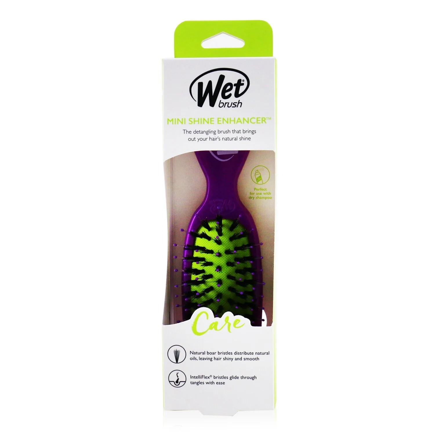 Wet Brush Mini Shine Enhancer - # Purple  1pc - Olabens