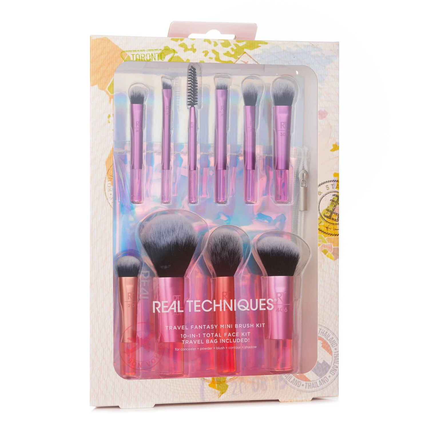 Real Techniques Travel Fantasy Mini Brush Set  set - Olabens
