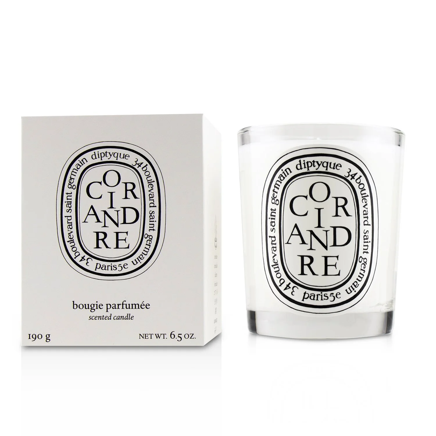 Diptyque Scented Candle - Coriandre (Coriander)  190g/6.5oz - Olabens