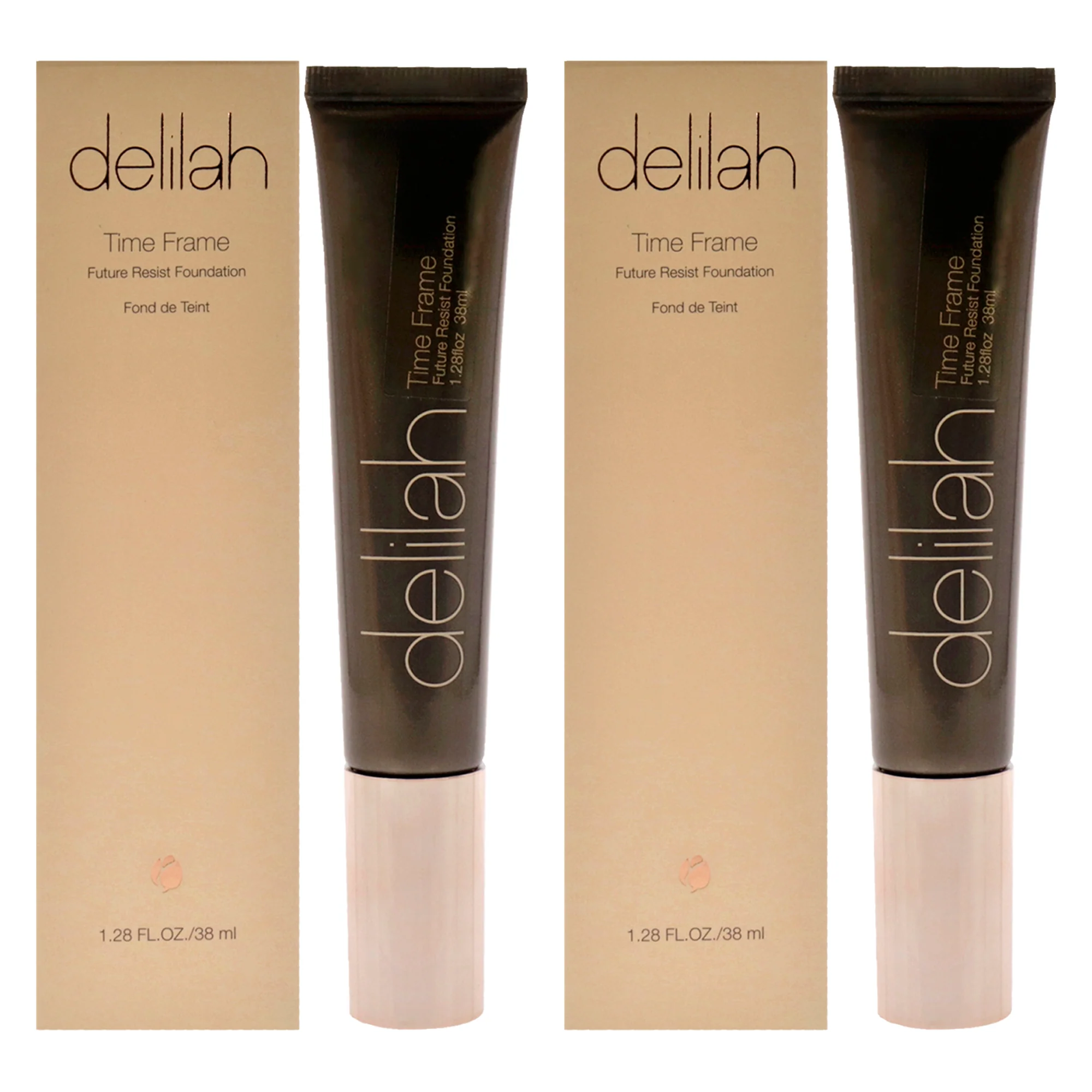 Future Resist Foundation SPF 20 - Maple by Delilah for Women - 1.28 oz Foundation - Pack of 2 - Olabens