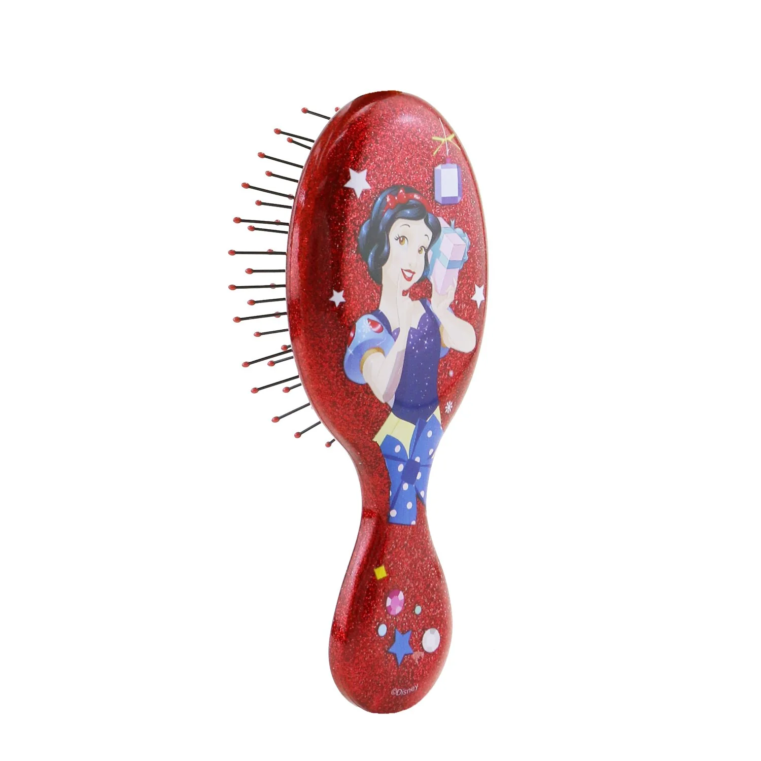 Wet Brush Mini Detangler Disney Princess - # Glitter Ball - Snow White (Limited Edition) - Olabens