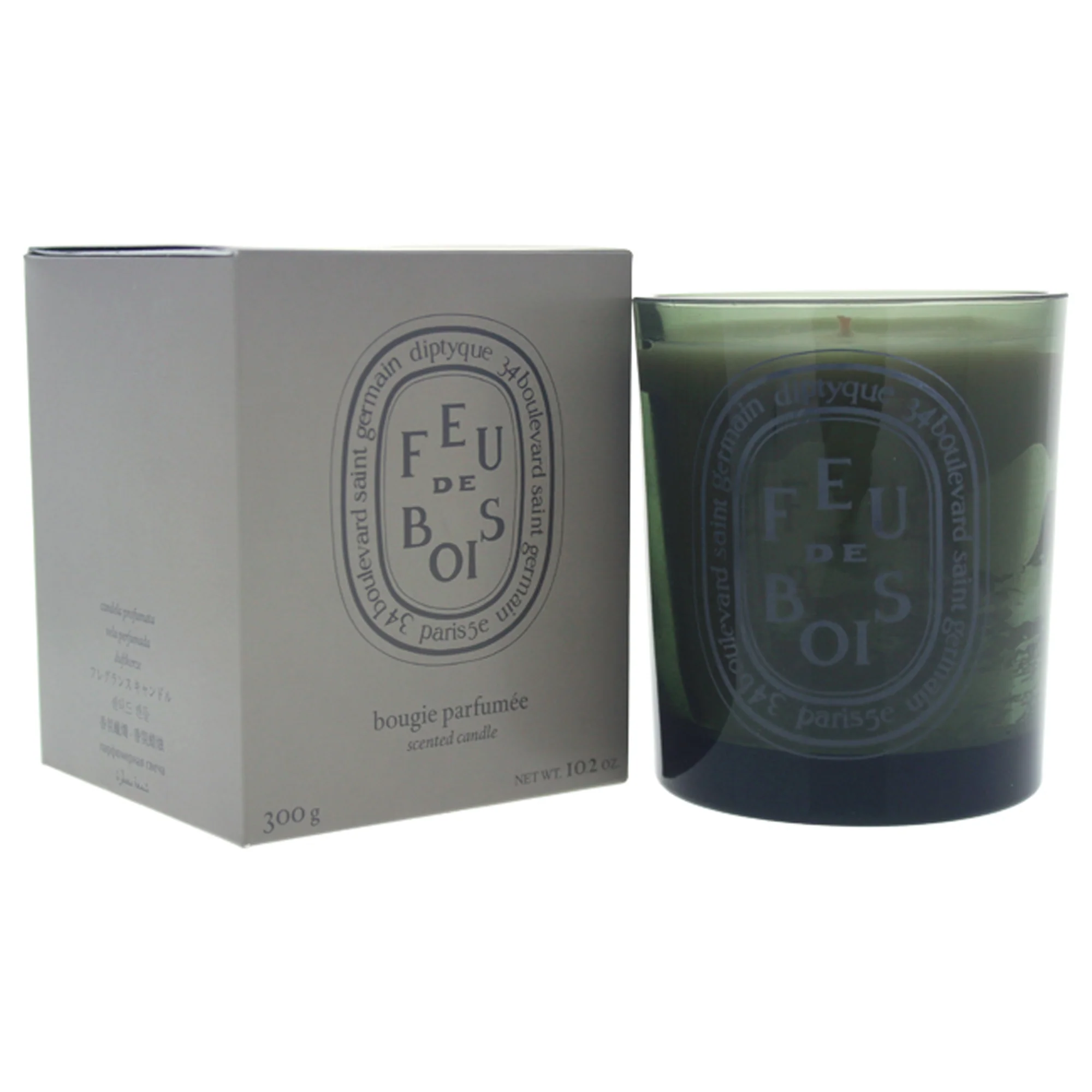 Feu De Bois Scented Candle by Diptyque for Unisex - 10.2 oz Candle - Olabens