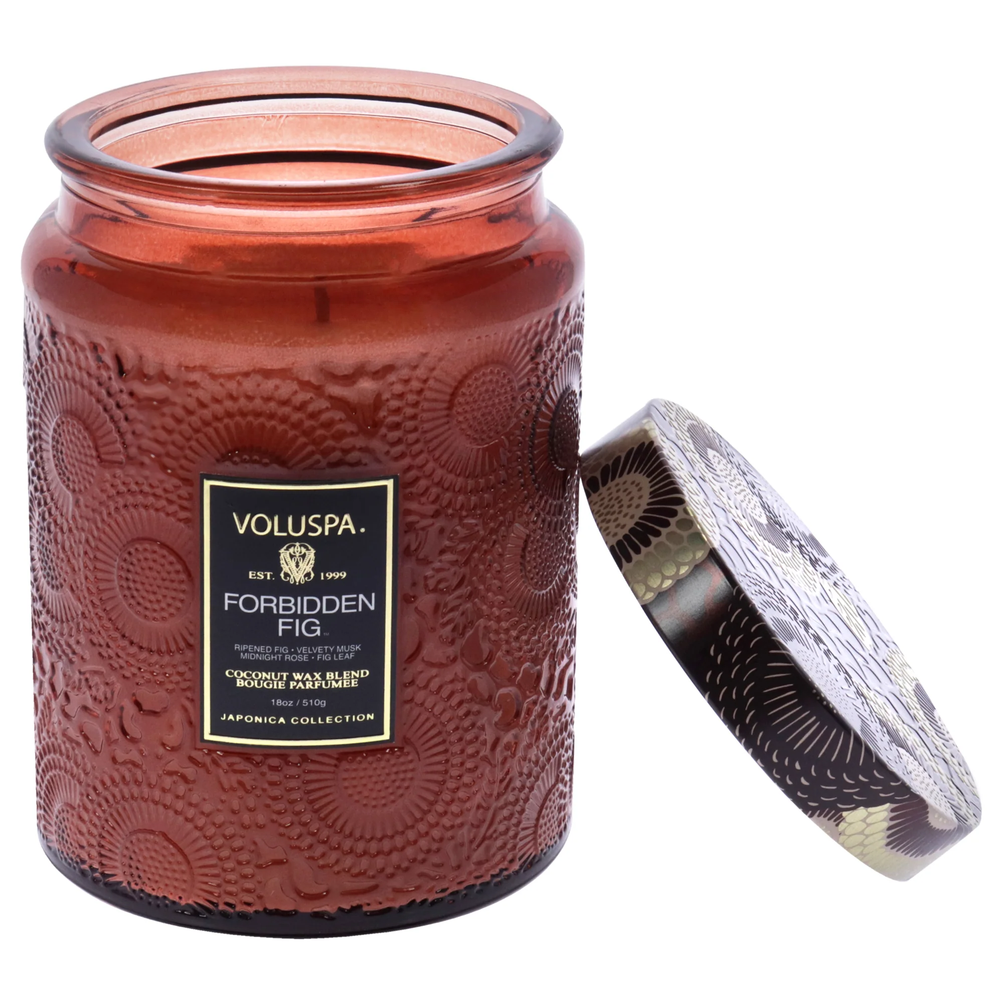 Forbidden Fig - Large by Voluspa for Unisex - 18 oz Candle - Olabens