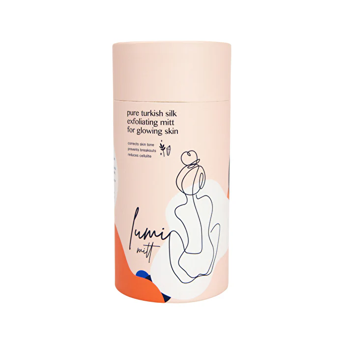 Lumi Turkish Silk Exfoliating Mitt - Olabens