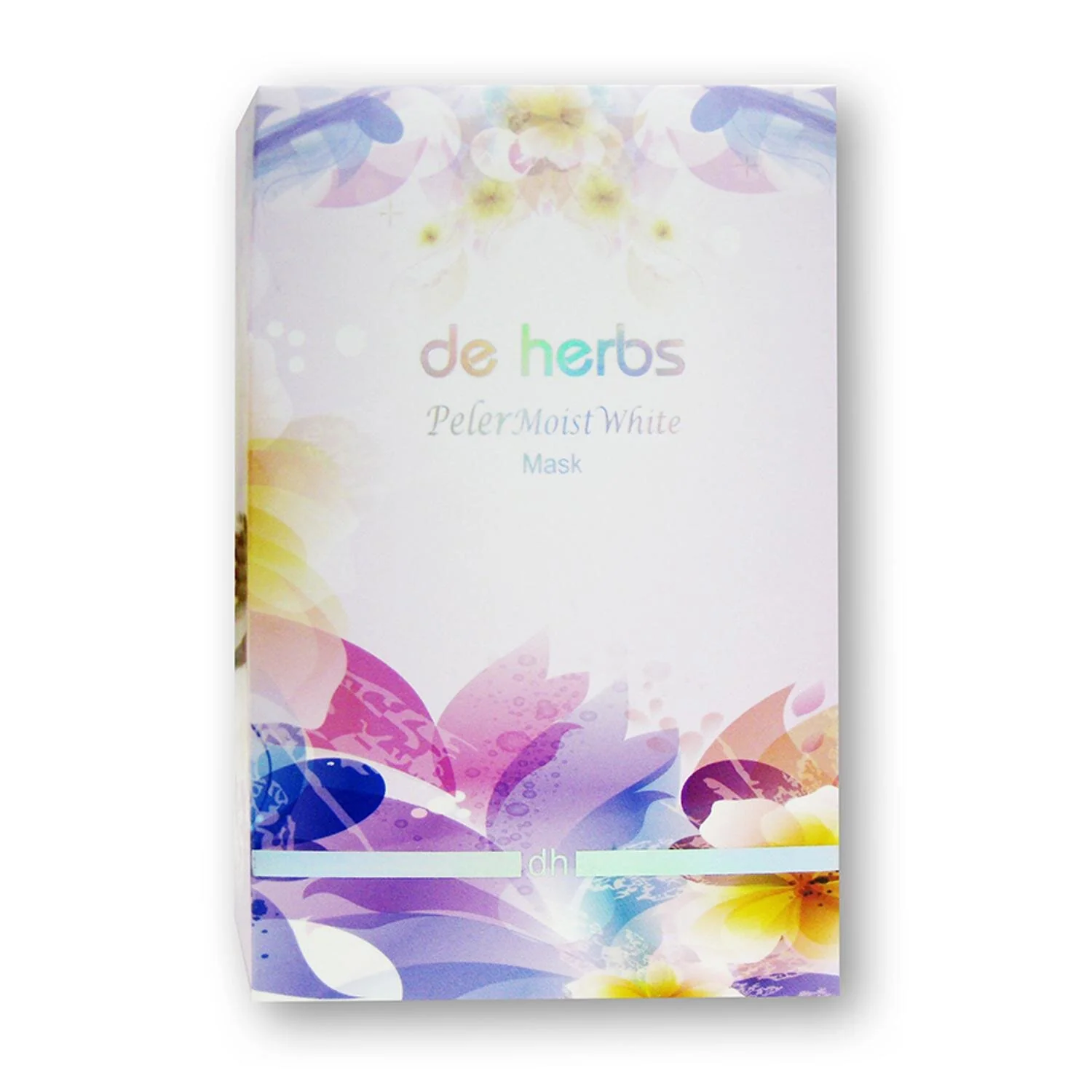 de herbs PelerMoist White Mask  - 10 sheet mask  Fixed Size - Olabens