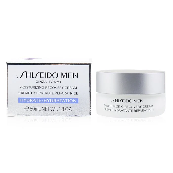 Shiseido Men Moisturizing Recovery Cream 50ml/1.7oz - Olabens