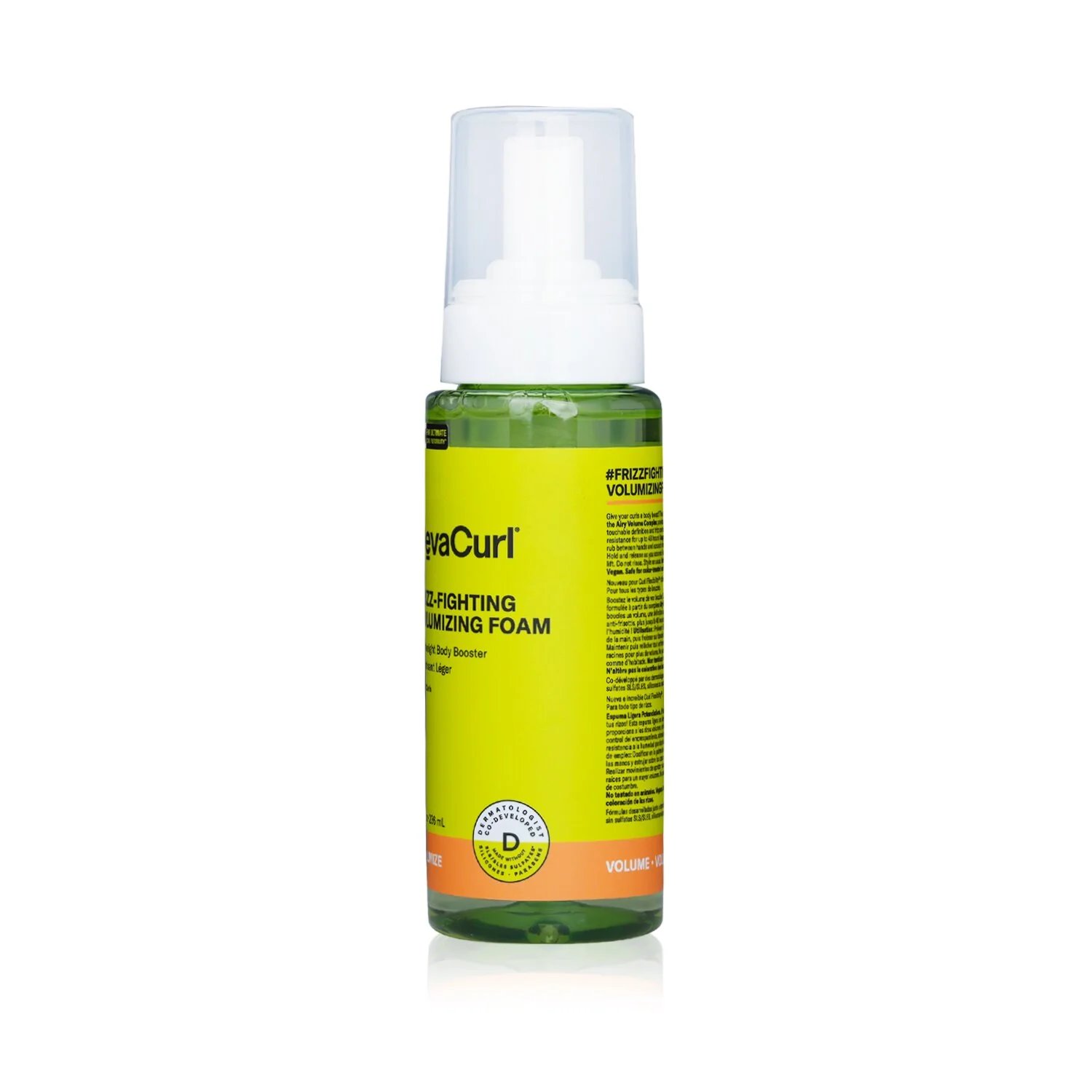 DevaCurl Frizz-Fighting Volumizing Foam (Lightweight Body Booster, For All Curls)  236ml/8oz - Olabens