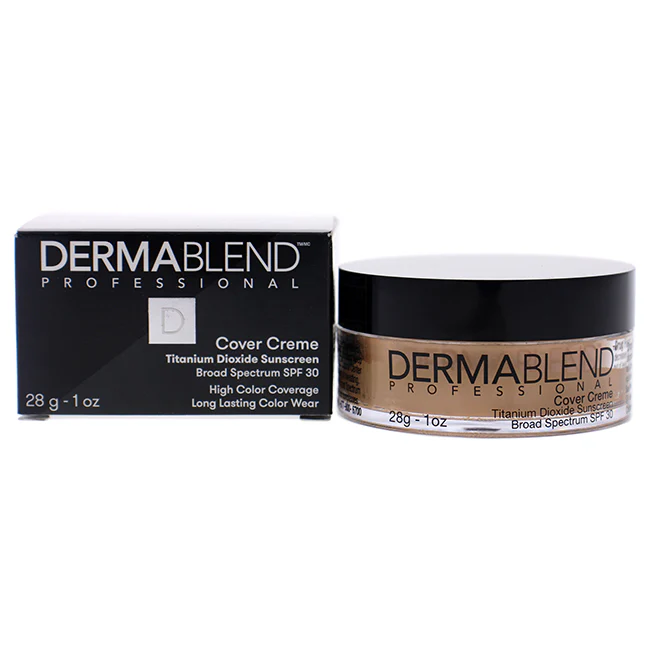 Dermablend Cover Creme High Color Coverage SPF 30 - 25N Natural Beige by Dermablend for Women - 1 oz Foundation - Olabens
