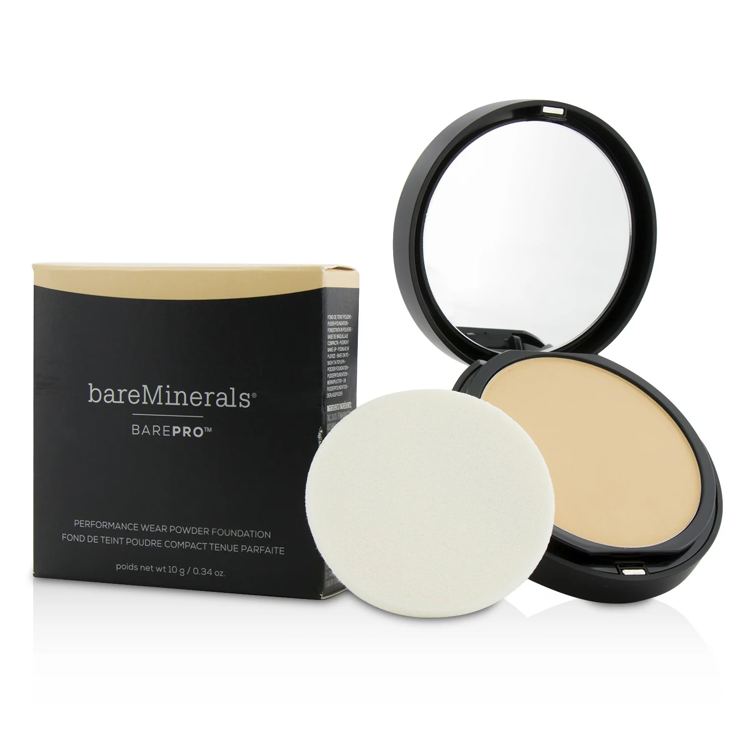 BareMinerals BarePro Performance Wear Powder Foundation - # 07 Warm Light  10g/0.34oz - Olabens