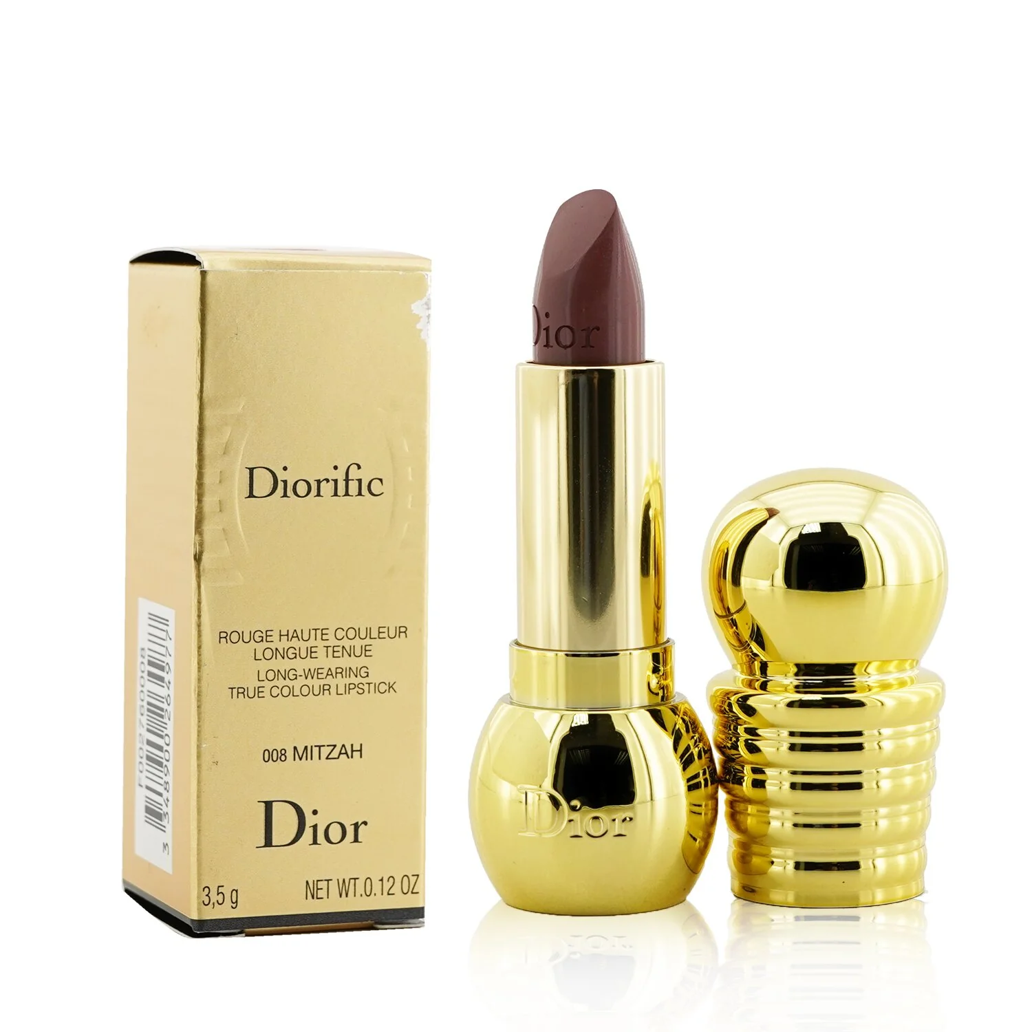 Christian Dior Diorific Lipstick (New Packaging) - No. 008 Mitzah F002760008  3.5g/0.12oz - Olabens