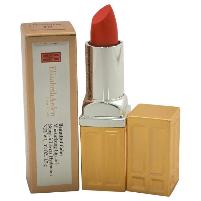 Elizabeth Arden Beautiful Color Moisturizing Lipstick - # 10 Mandarin by Elizabeth Arden for Women - 0.12 oz Lipstick - Olabens