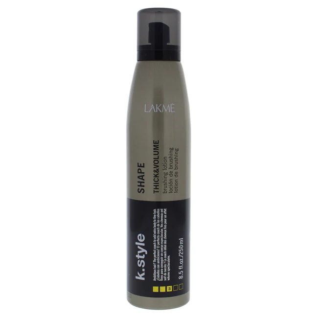 Lakme K-Style Shape Brushing Lotion by Lakme for Unisex - 8.5 oz Hairspray - Olabens