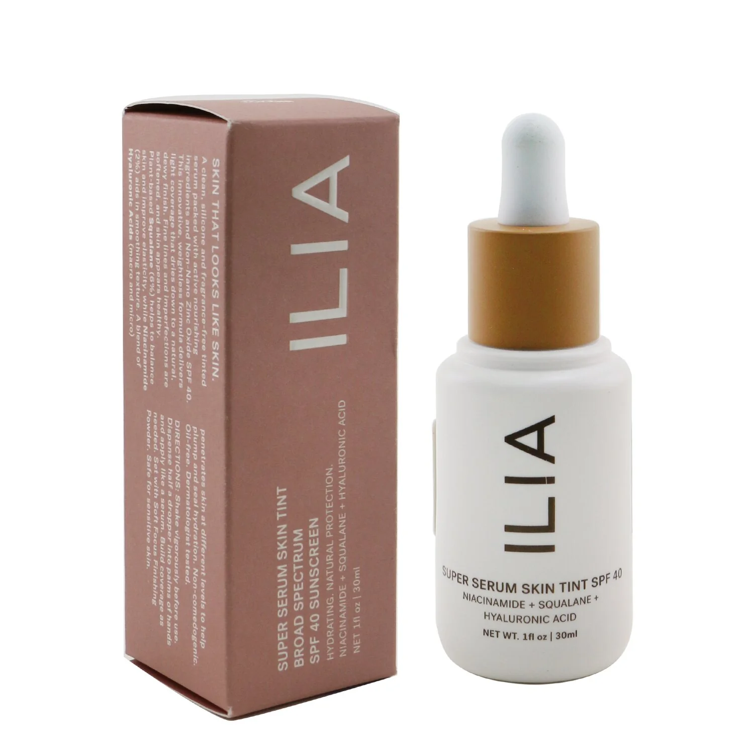 ILIA Super Serum Skin Tint SPF 40 - # ST3 Balos (Very Light With Neutral Cool Undertones)  30ml/1oz - Olabens