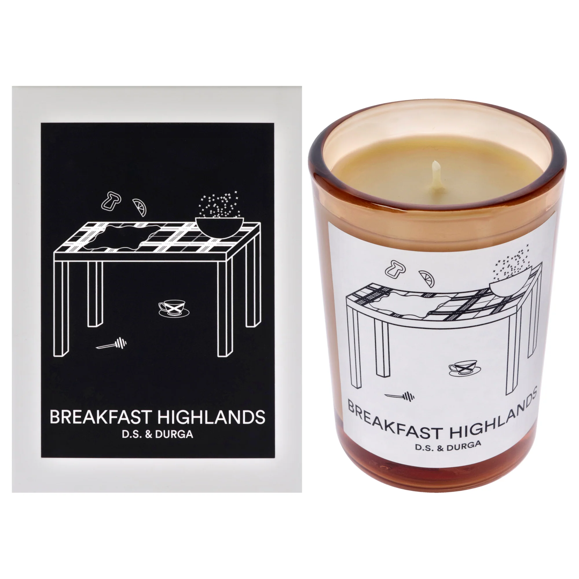 DS & Durga Breakfast Highlands by DS & Durga for Unisex - 7 oz Candle - Olabens
