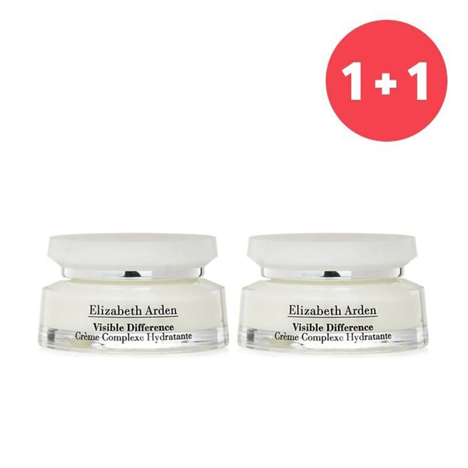 Elizabeth Arden 【1+1 Set】Visible Difference Refining Moisture Cream Complex    75ml/2.5oz x2 - Olabens