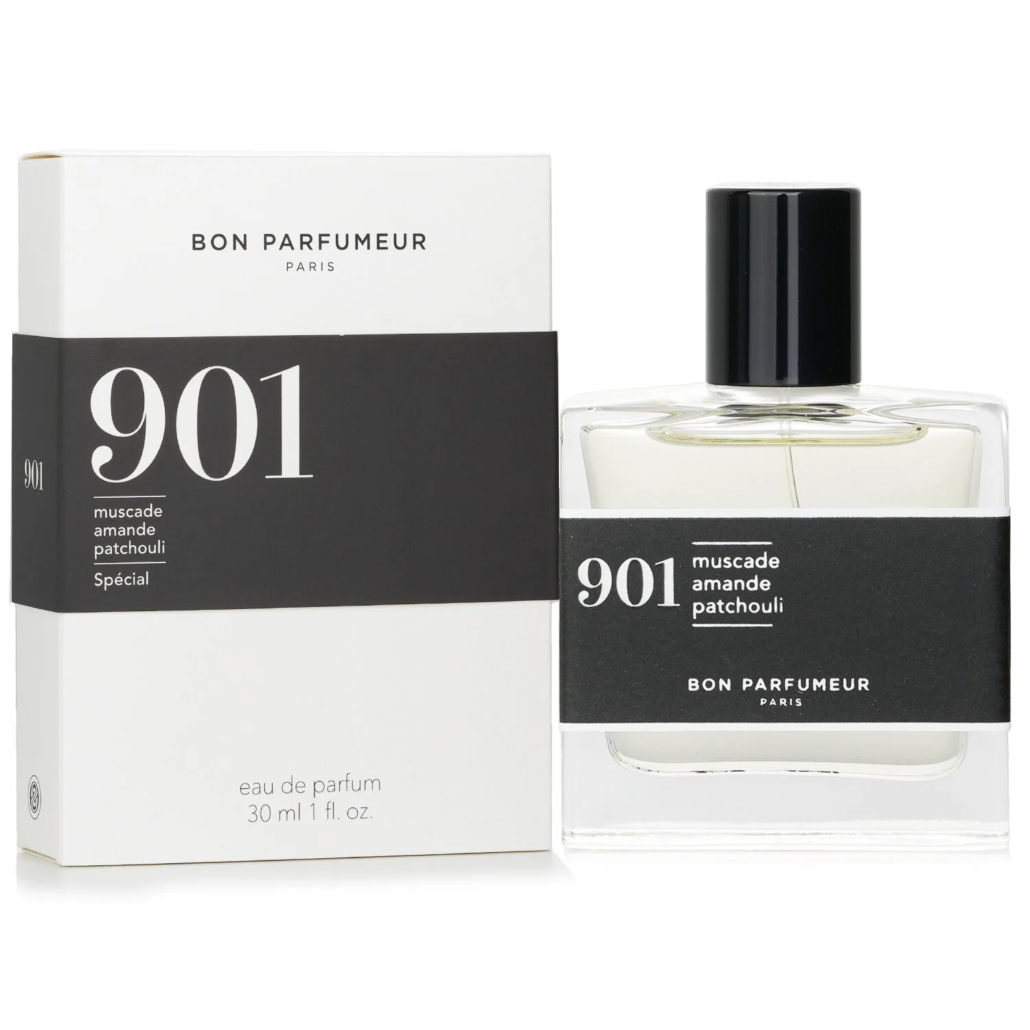 Bon Parfumeur 901 Eau De Parfum Spray - Special (Nutmeg, Almond, Patchouli)  30ml/1oz - Olabens