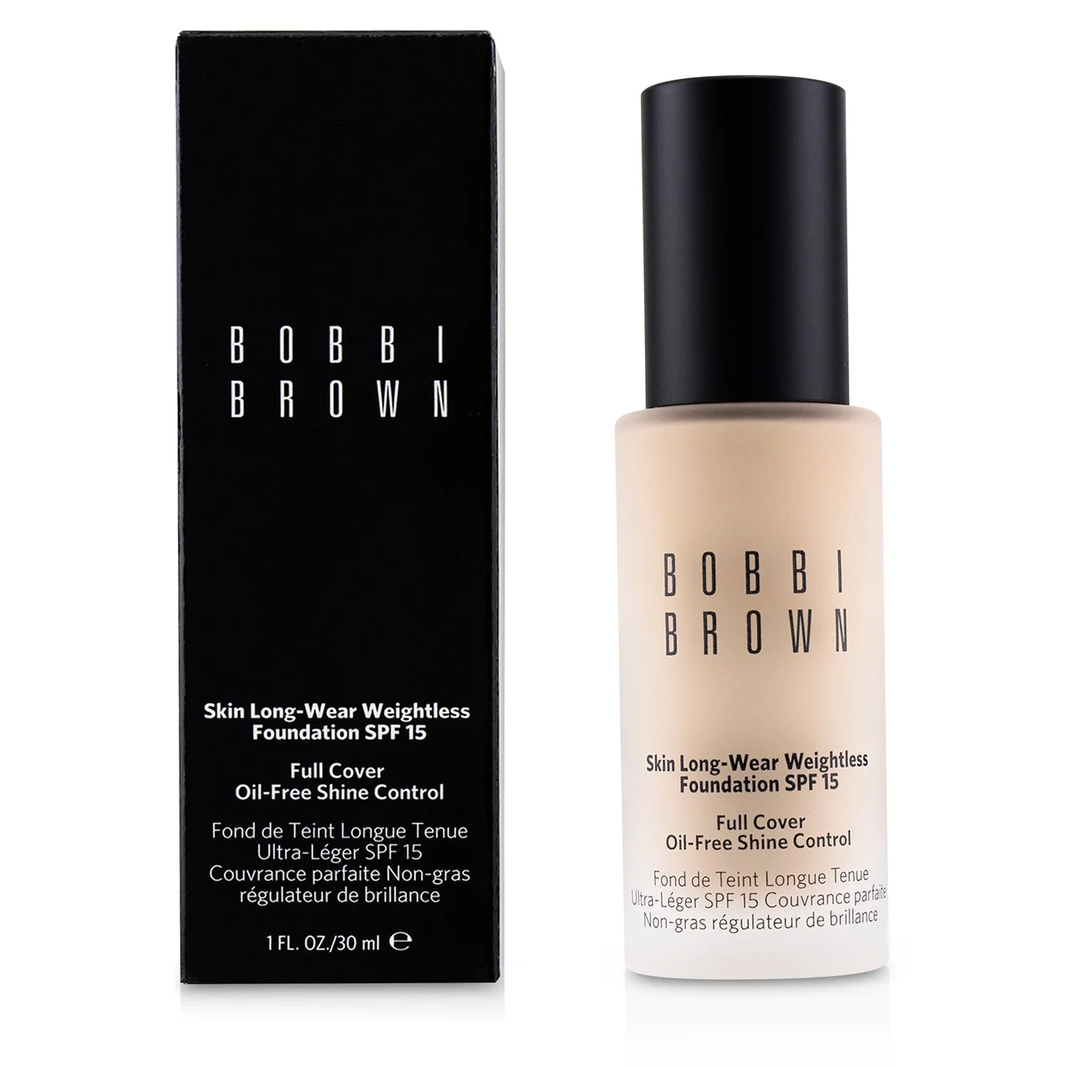 Bobbi Brown Skin Long Wear Weightless Foundation SPF 15 - # N-012 Porcelain (Miniature)  13ml/0.44oz - Olabens