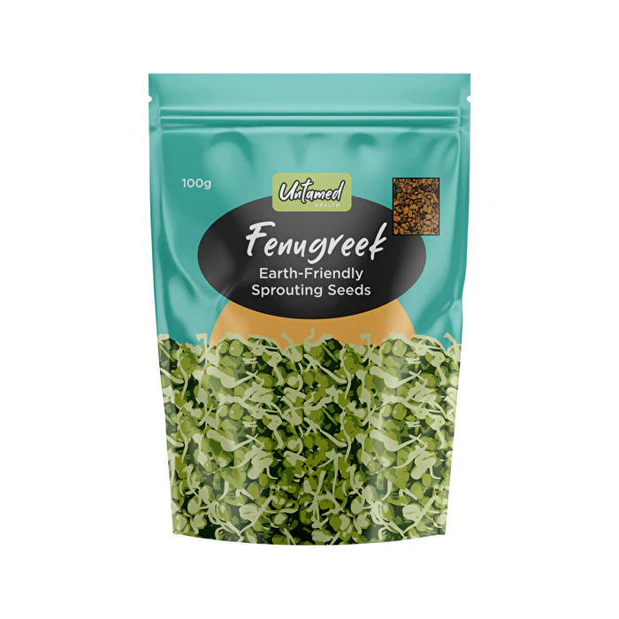 Untamed Health Earth-Friendly Sprouting Seeds Fenugreek 100g - Olabens