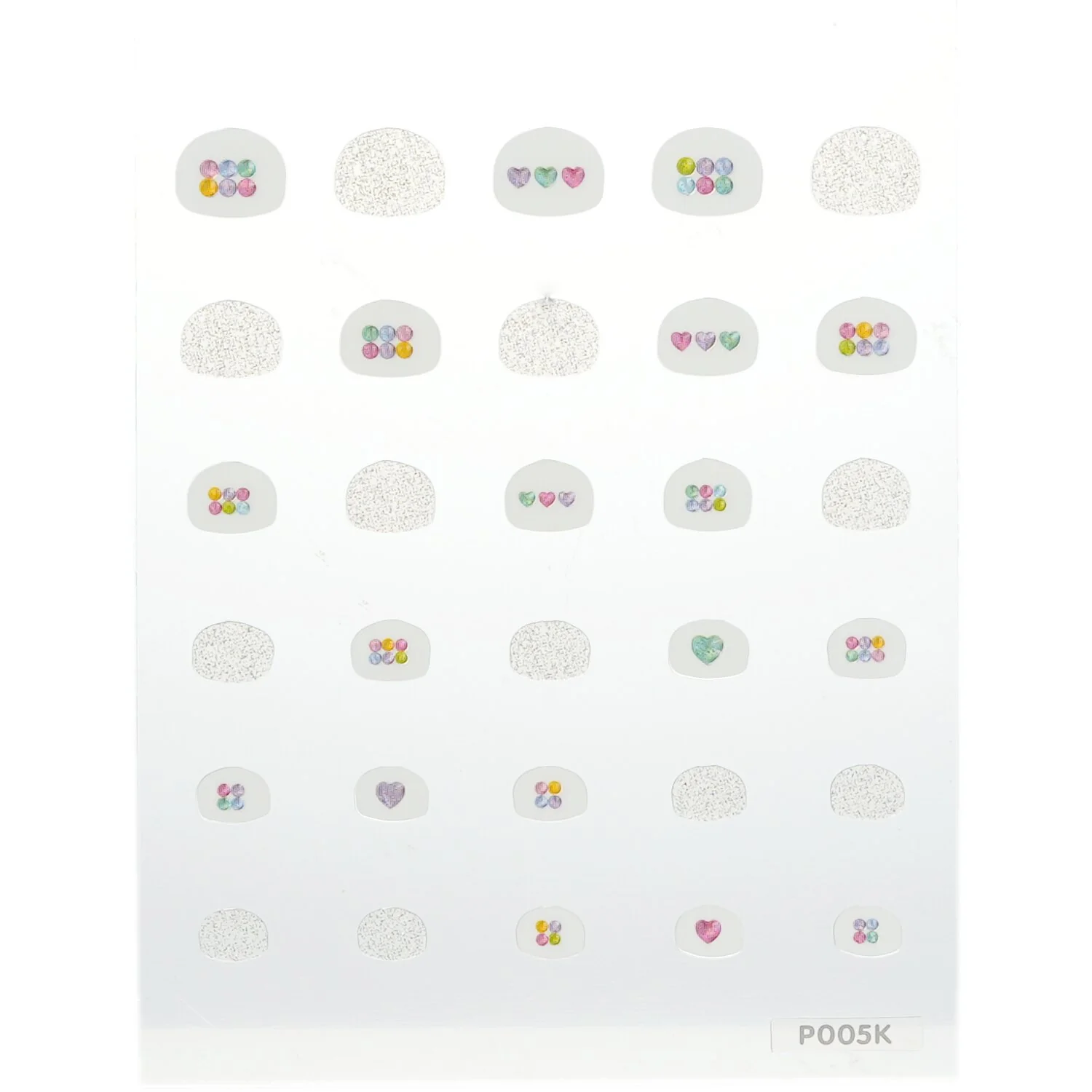 April Korea Princess Kids Nail Sticker - # P005K  1pack - Olabens