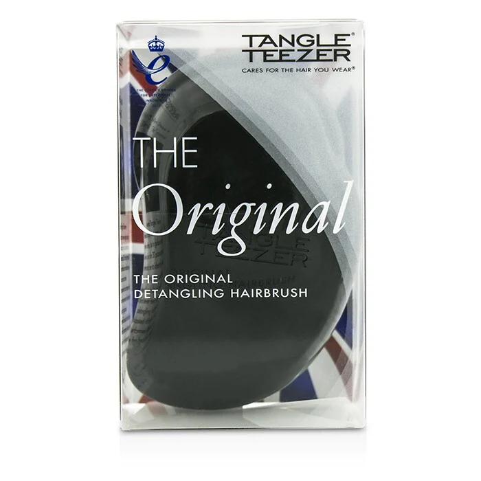 Tangle Teezer The Original Detangling Hair Brush - # Panther Black (For Wet & Dry Hair) 1pc - Olabens