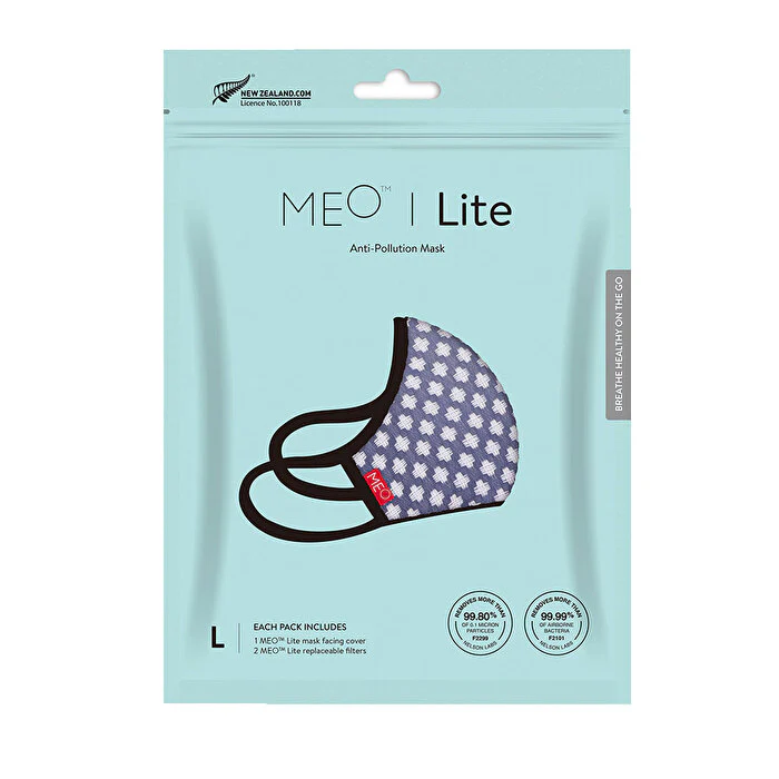 MEO Lite Face Mask Blue Stitch Large - Olabens