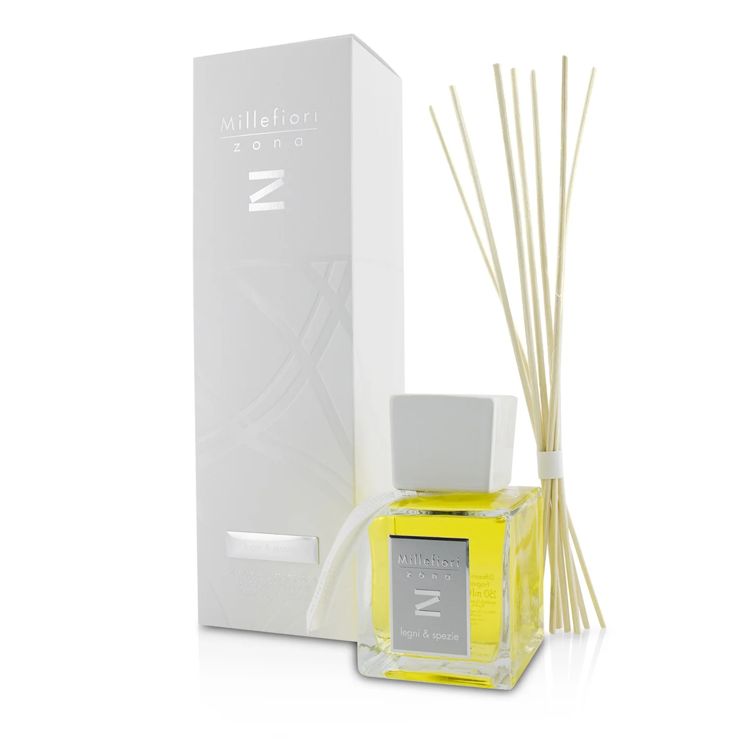 Millefiori Zona Fragrance Diffuser - Legni E Spezie  250ml/8.45oz - Olabens