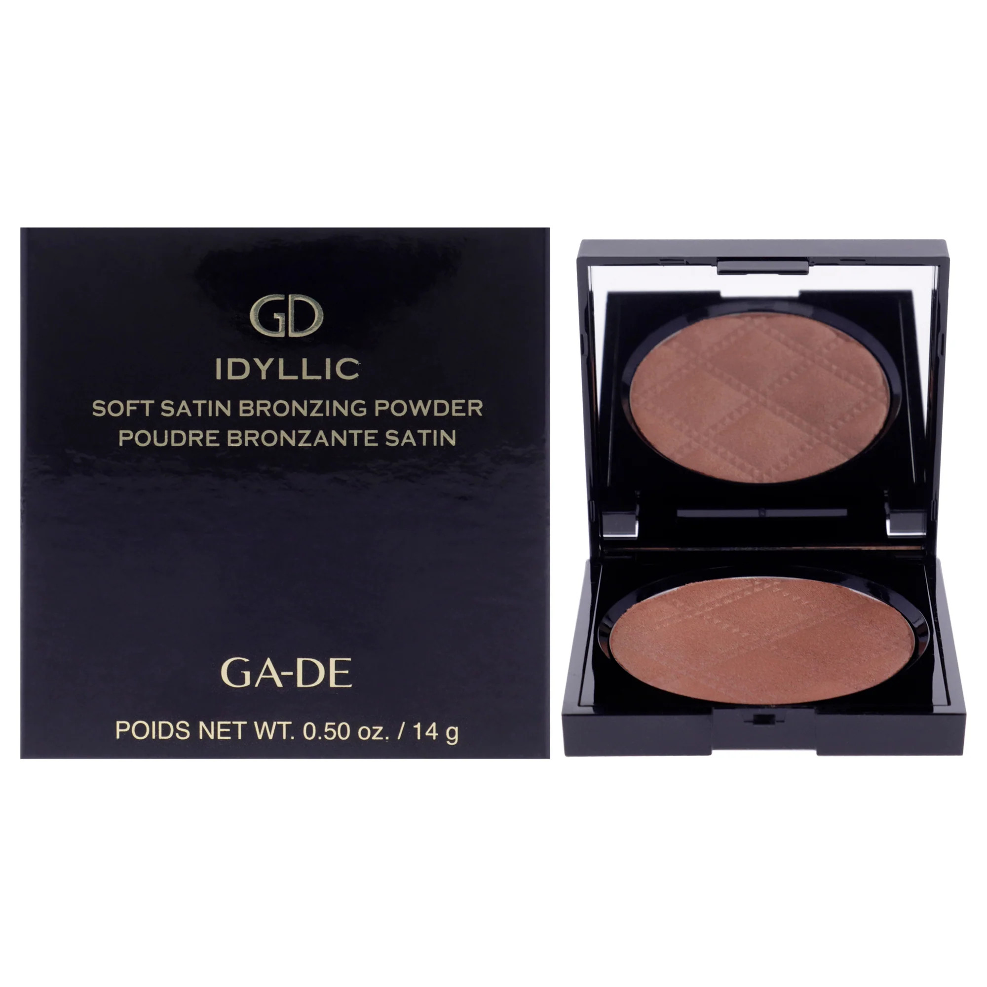 Idyllic Soft Satin Bronzing Powder - 62 Indian Earth by GA-DE for Women - 0.49 oz Bronzer - Olabens