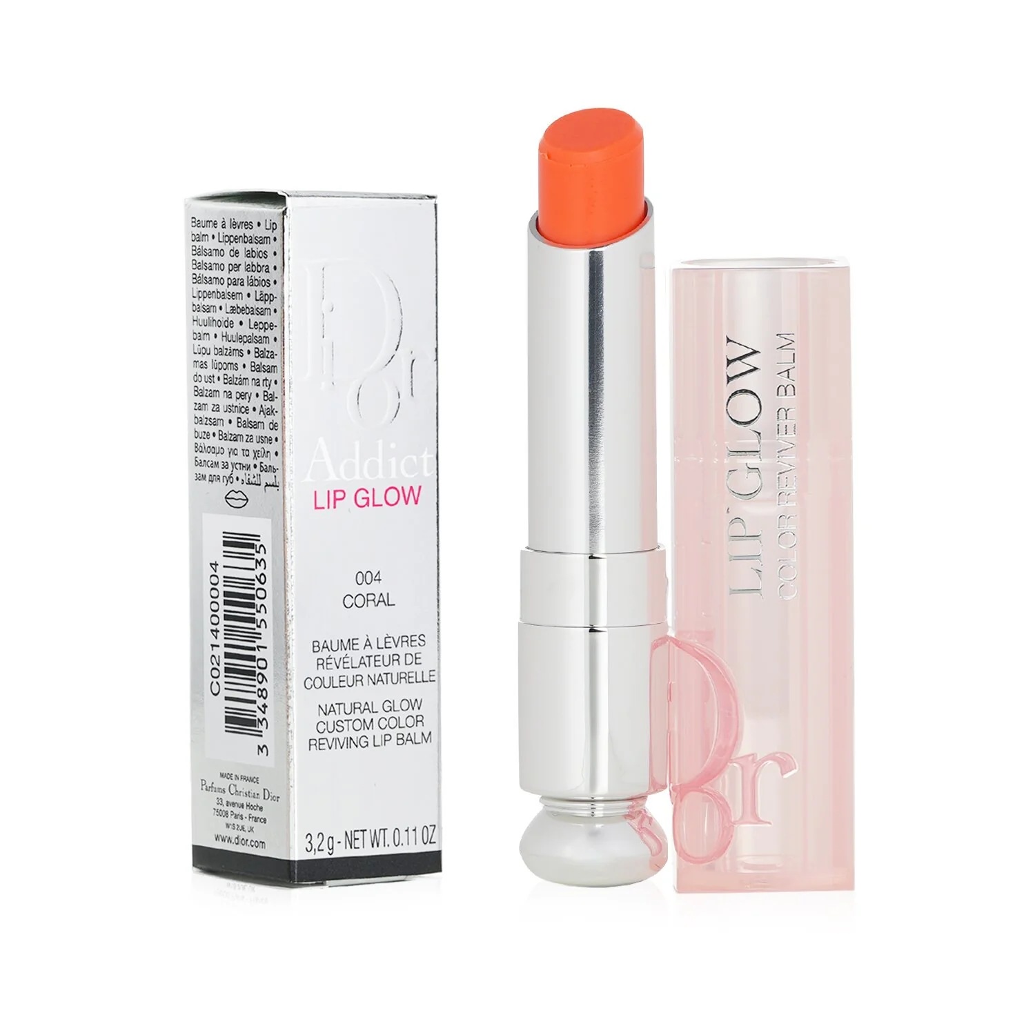 Christian Dior Addict Lip Glow - # 038 Soft Nude  3.2g - Olabens