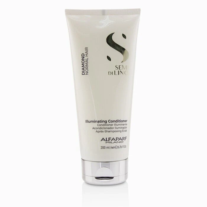 AlfaParf Semi Di Lino Diamond Illuminating Conditioner (Normal Hair) 200ml/6.76oz - Olabens