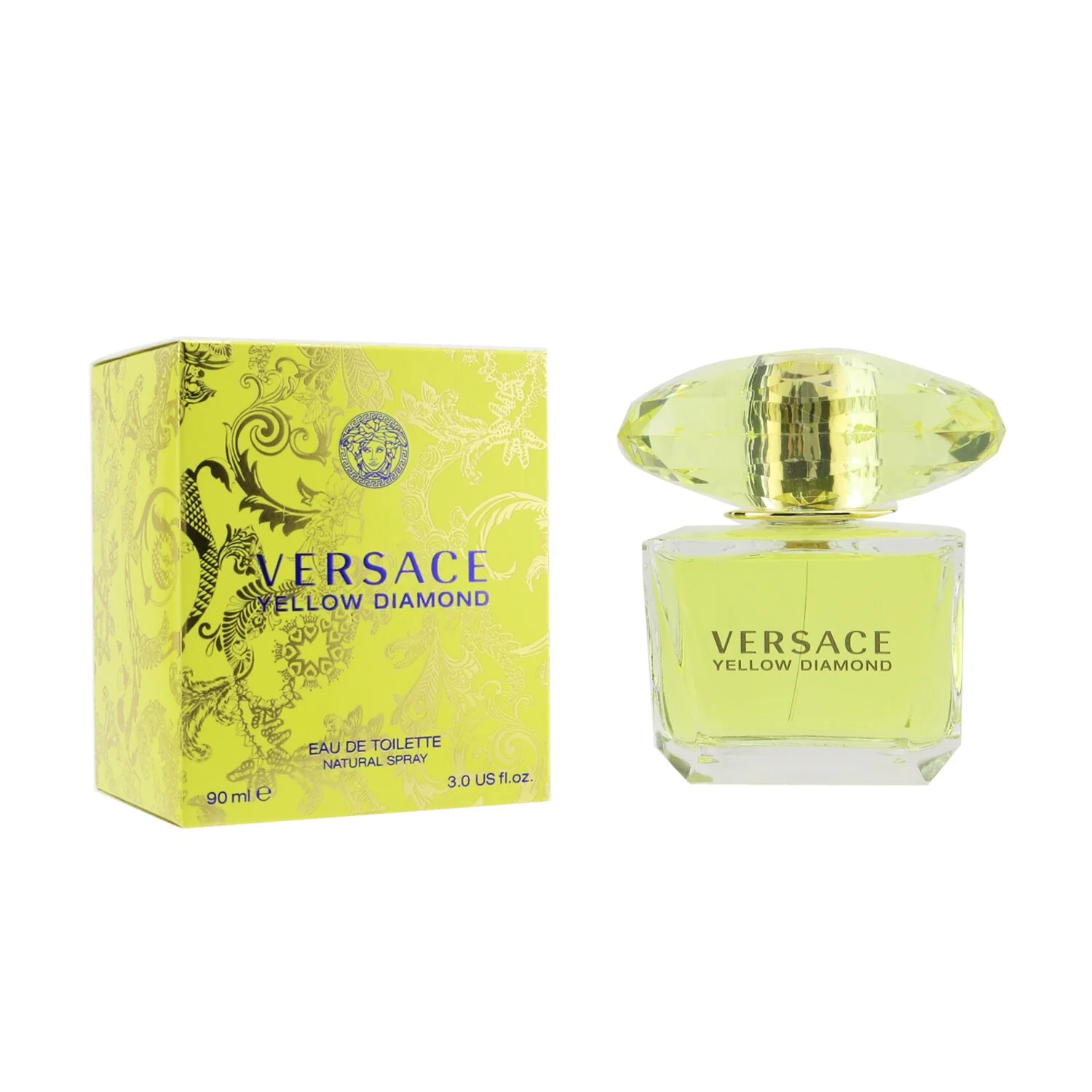 Versace Yellow Diamond Eau De Toilette Spray  90ml/3oz - Olabens