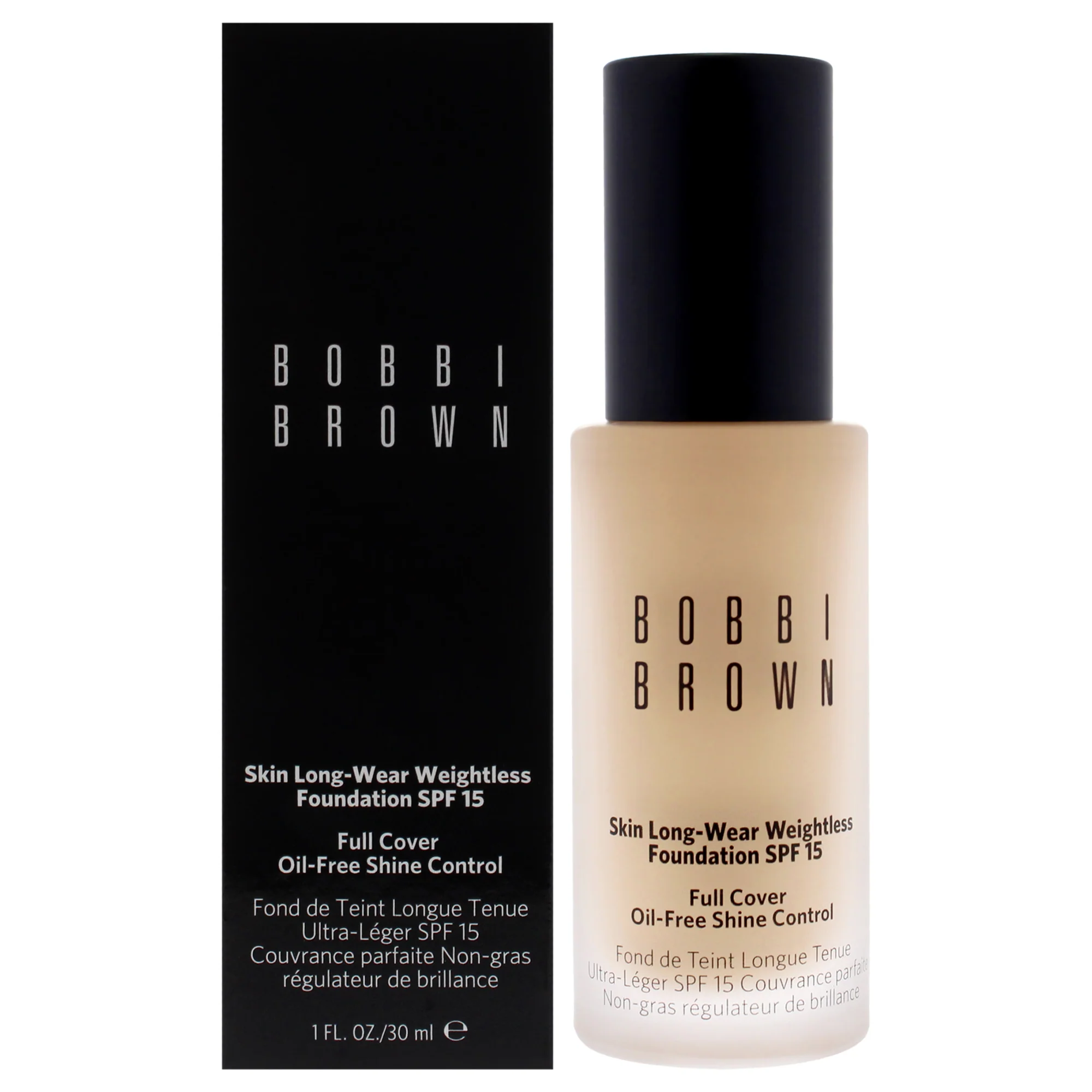 Bobbi Brown Skin Long-Wear Weightless Foundation SPF 15 - W-036 Warm Sand by Bobbi Brown for Women - 1 oz Foundation - Olabens