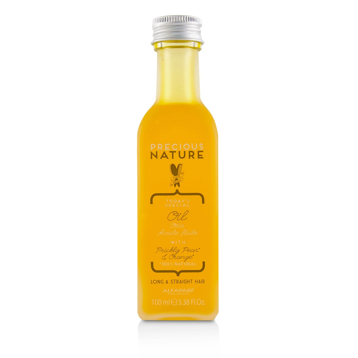 AlfaParf Precious Nature Today's Special Oil with Prickly Pear & Orange (Long & Straight Hair)  100ml/3.38oz - Olabens