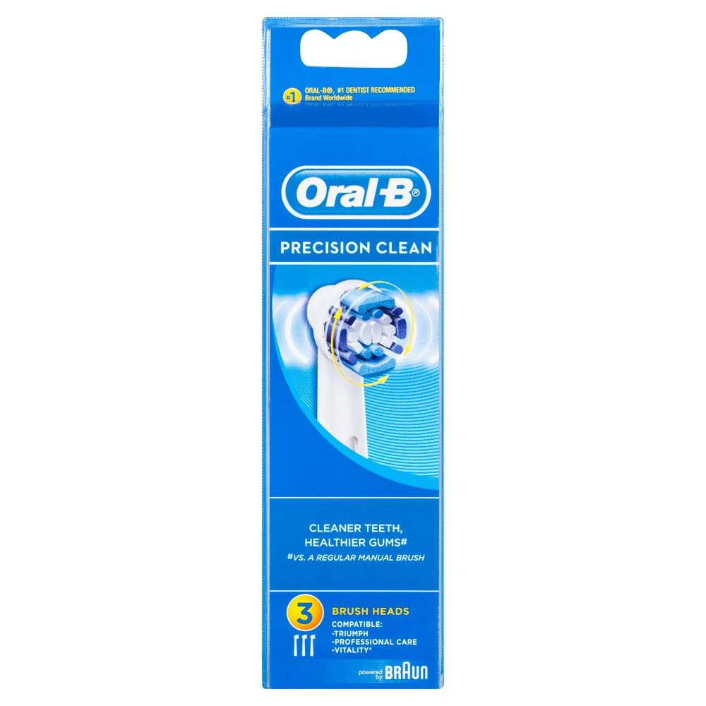 Oral B Power Brush Refill Precision Clean 3 Pack - Olabens
