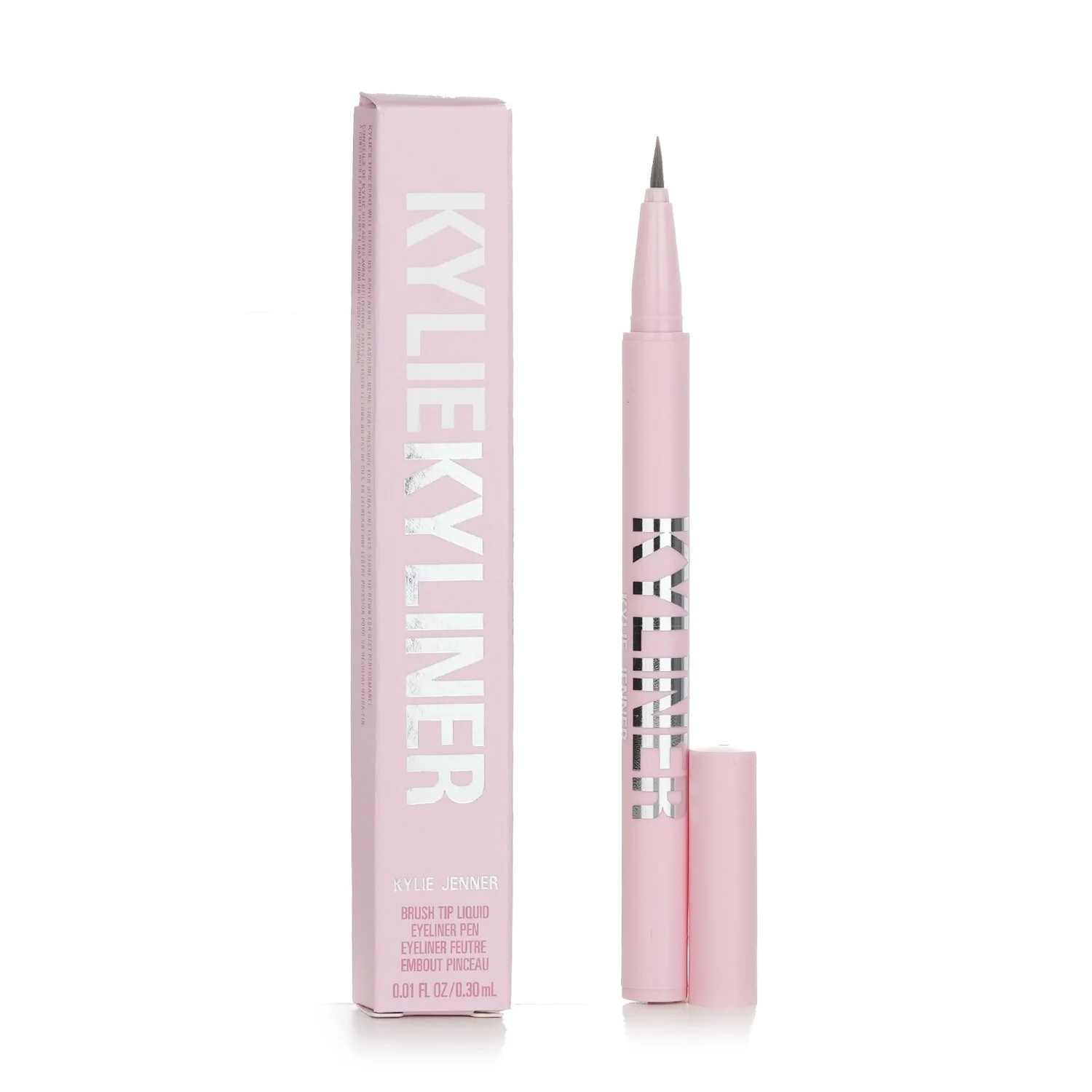 Kylie By Kylie Jenner Kyliner Brush Tip Liquid Eyeliner Pen - # 001 Black  0.3ml/0.01oz - Olabens