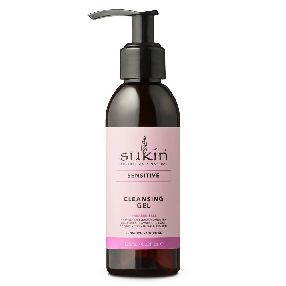 Sukin Sensitive Cleansing Gel 125ml - Olabens