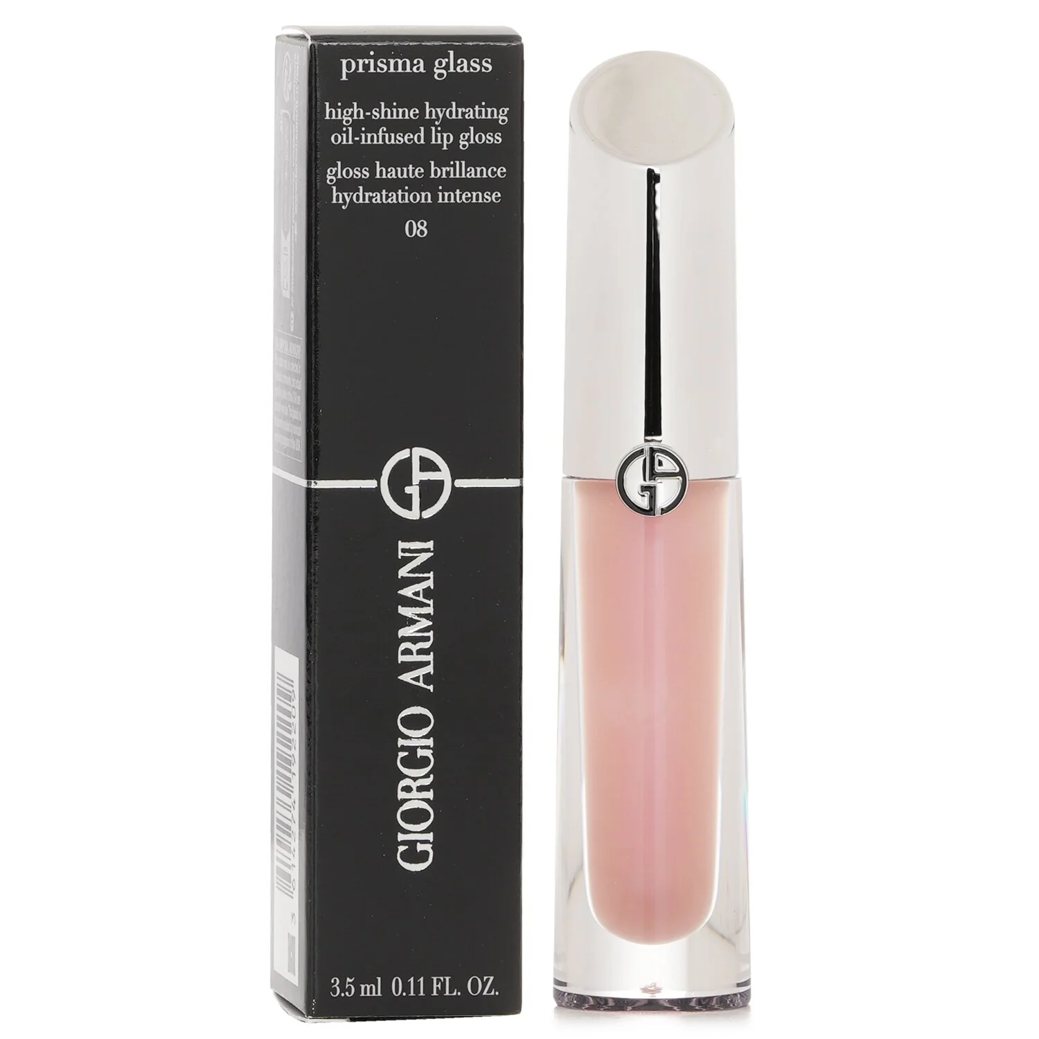 Giorgio Armani Prisma Glass Lip Gross - # 08 Sugar Halo  3.5ml - Olabens