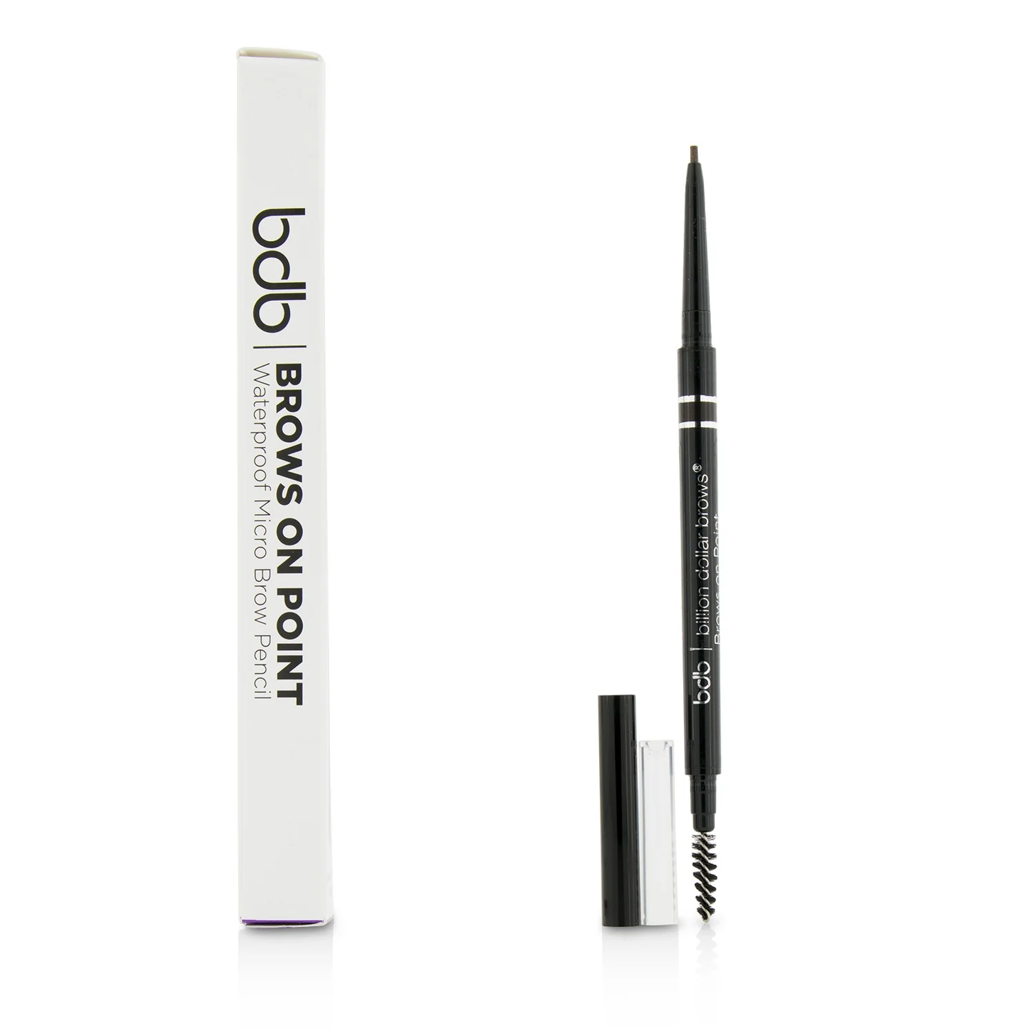 Billion Dollar Brows Brows On Point Waterproof Micro Brow Pencil - Raven  0.045g/0.002oz - Olabens