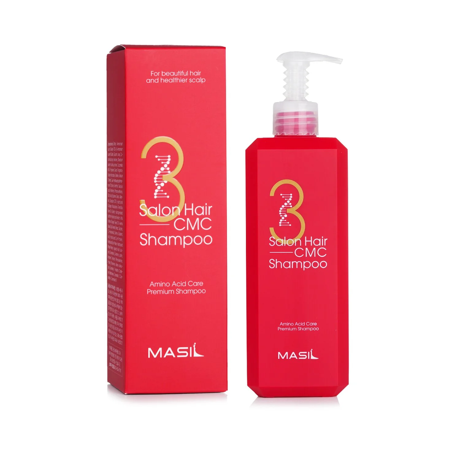 Masil 3 Salon Hair CMC Revitalizing Shampoo With Amino Acid Care Premium Shampoo  500ml - Olabens