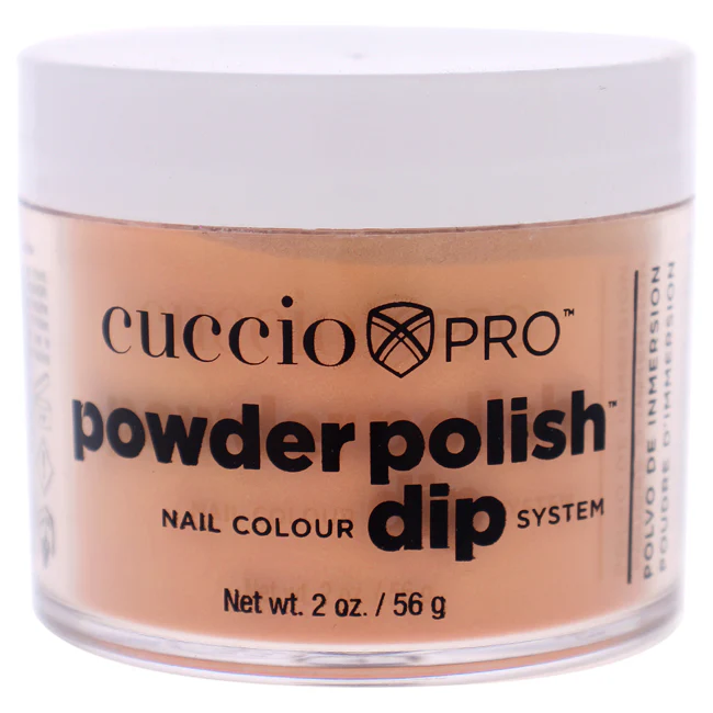 Pro Powder Polish Nail Colour Dip System - Tangerine Orange by Cuccio Colour for Women - 1.6 oz Nail Powder - Olabens