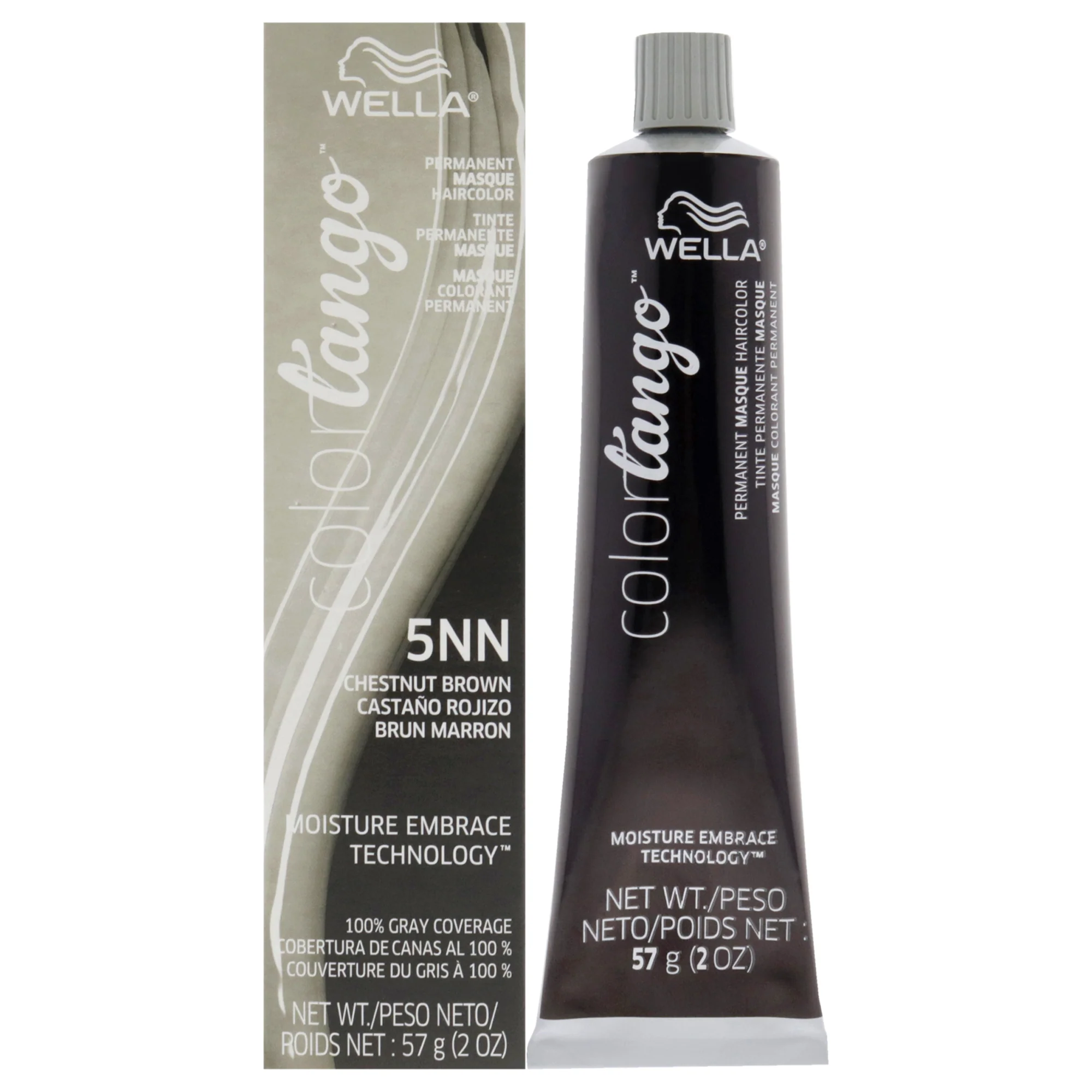 Wella Color Tango Permanent Hair Color - 5NN Chestnut Brown by Wella for Unisex - 2 oz Hair Color - Olabens