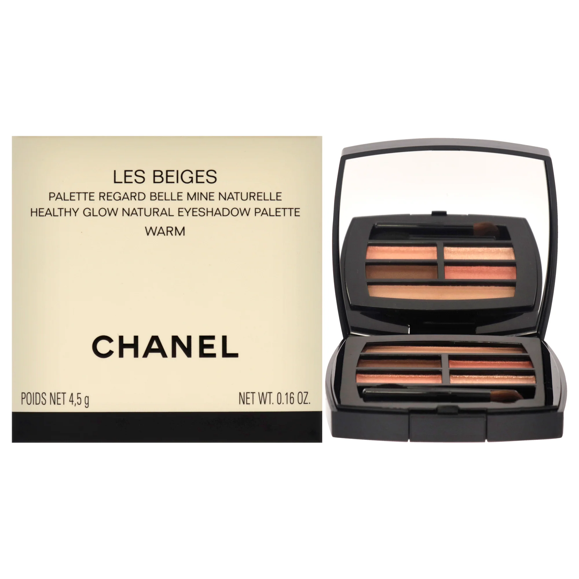 Chanel Les Beiges Healthy Glow Natural Eyeshadow Palette - Warm by Chanel for Women - 0.16 oz Eye Shadow - Olabens