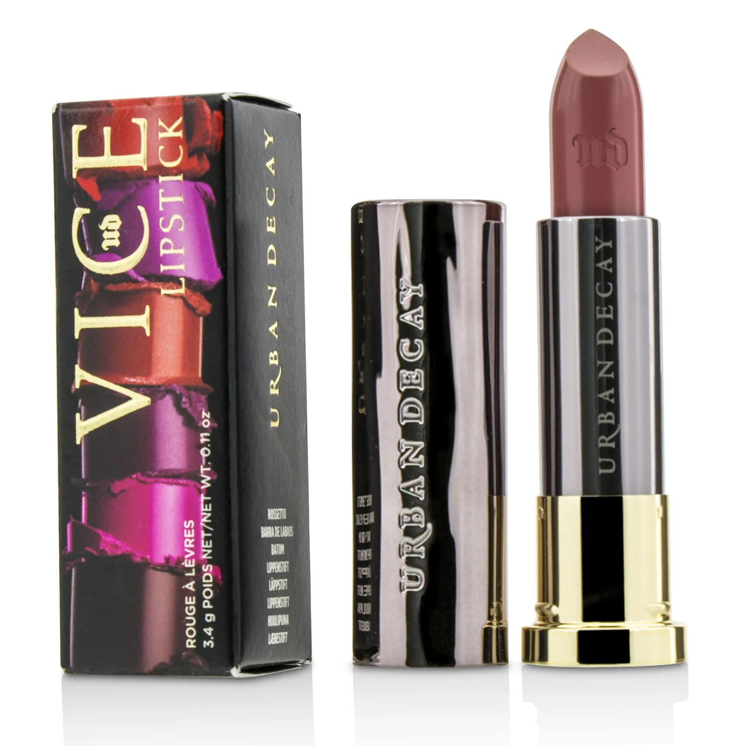 Urban Decay Vice Lipstick - # Pandemonium (Mega Matte)  3.4g/0.11oz - Olabens
