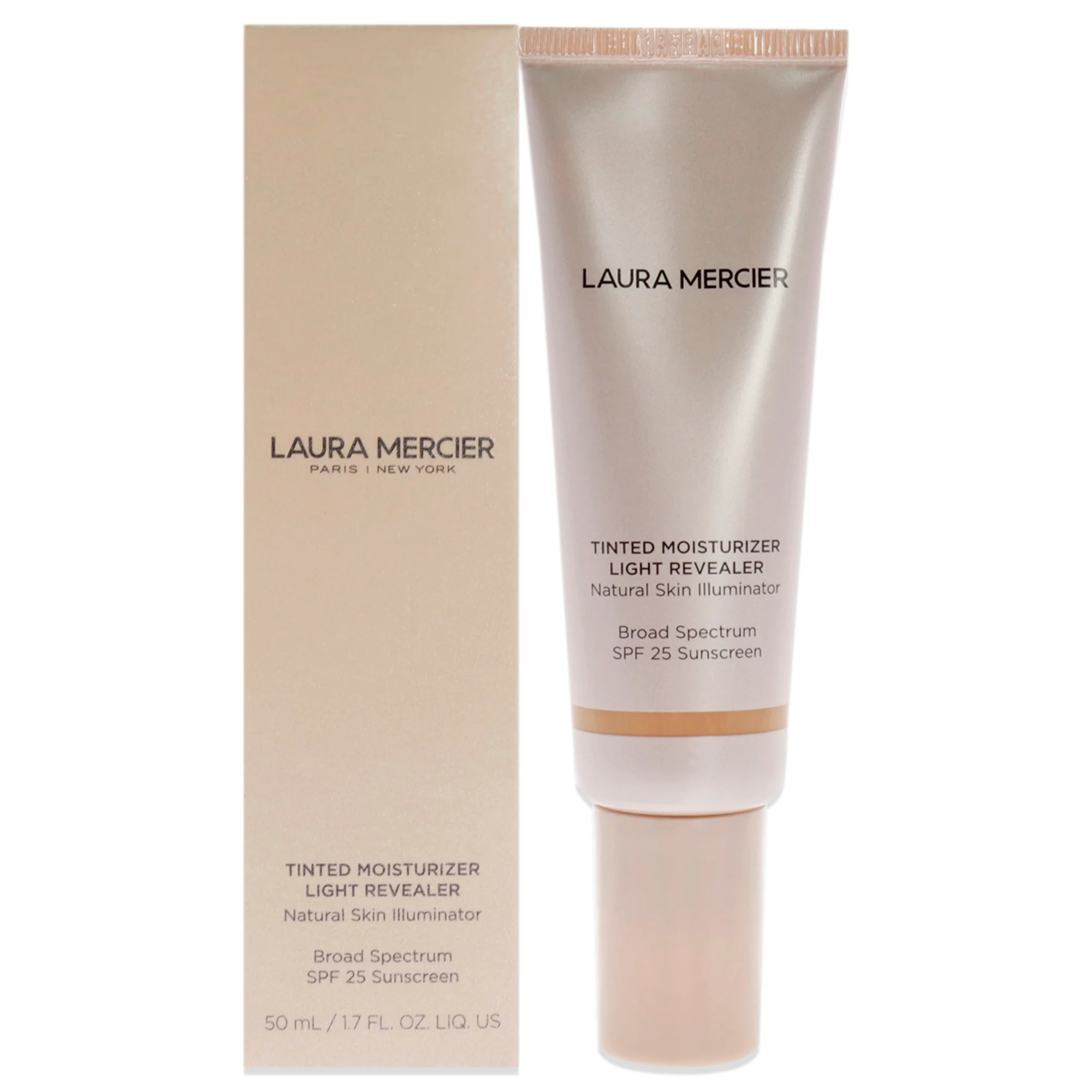 Tinted Moisturizer Light Revealer Illuminator SPF 25 - 4C1 Almond by Laura Mercier for Women - 1.7 oz Sunscreen - Olabens