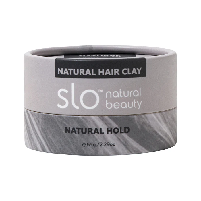 Slo Natural Beauty Natural Hair Clay Natural Hold 65g - Olabens