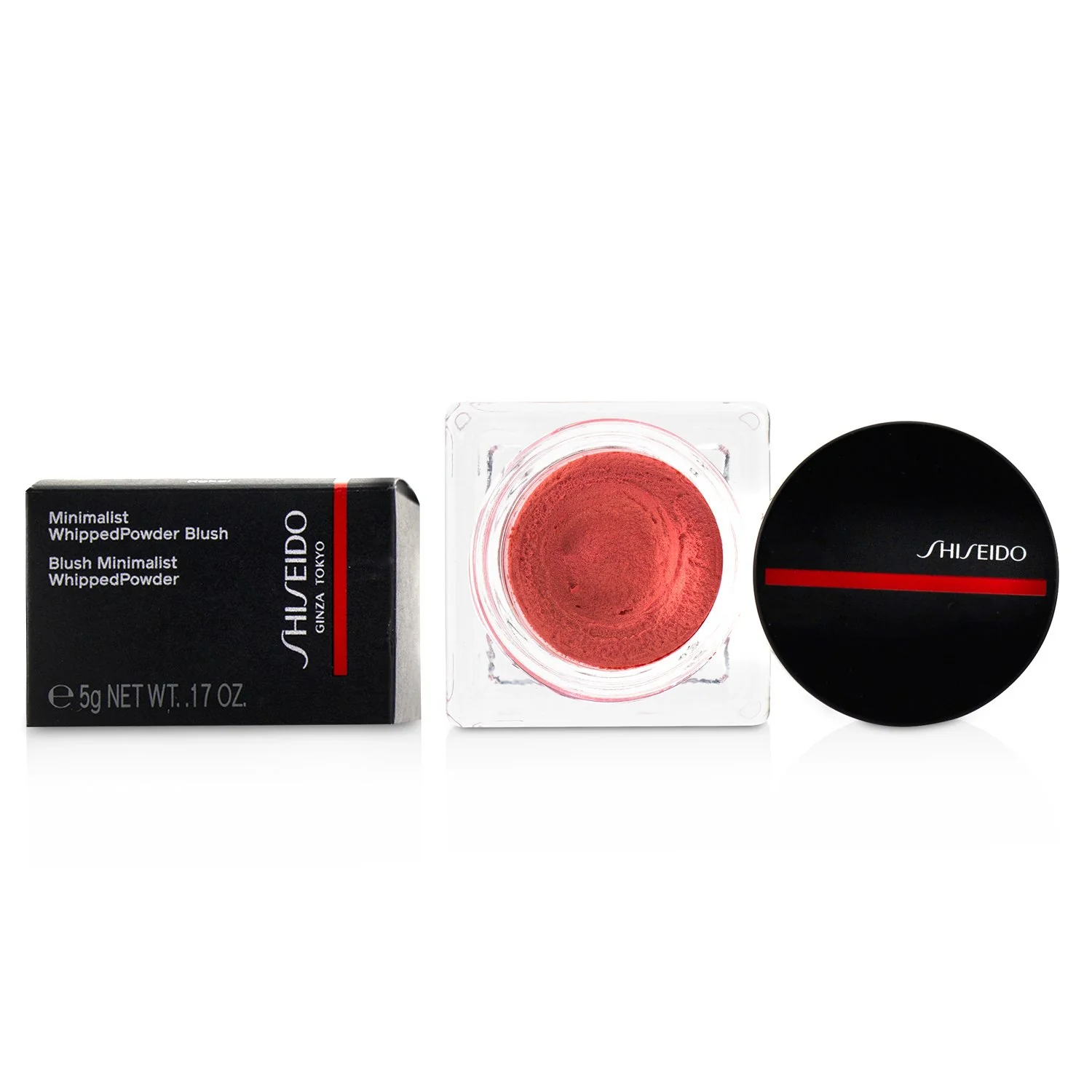 Shiseido Minimalist WhippedPowder Blush - # 03 Momoko (Peach)  5g/0.17oz - Olabens