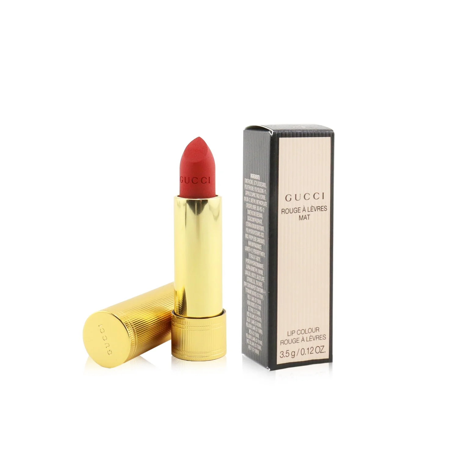 Gucci Rouge A Levres Mat Lip Colour - # 208 They Met in Argentina  3.5g/0.12oz - Olabens