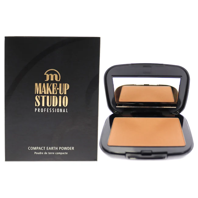 Compact Earth Powder - P1 Light by Make-Up Studio for Women - 0.39 oz Powder - Olabens
