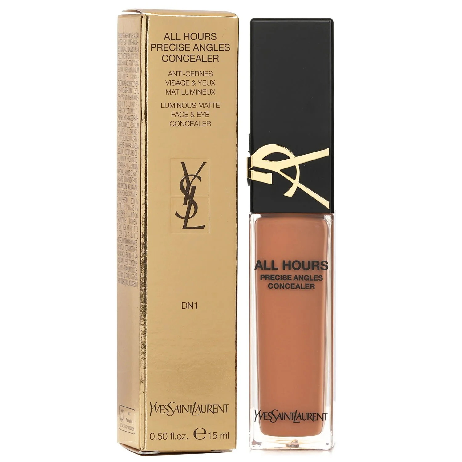 Yves Saint Laurent All Hours Precise Angles Concealer - # DN1  15ml - Olabens